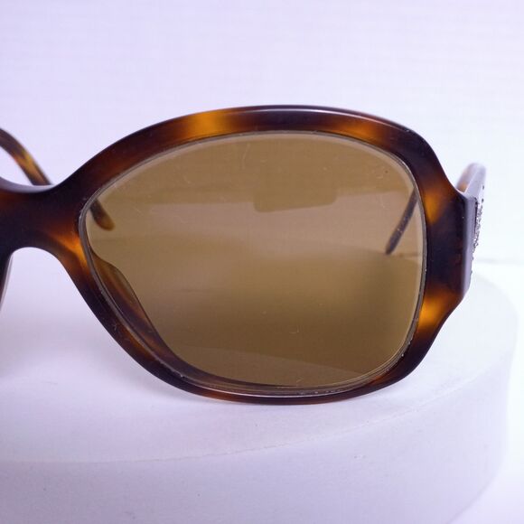 Versace Model 4166-B 58-15-135 Tortoise Rhinestone Sunglasses Butterfly Frame - Picture 14 of 16